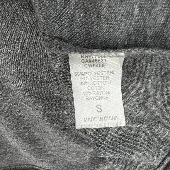 CHASER X FREE PEOPLE Grateful Dead Tee Shirt Womens Small Gray Short Sleeve Crew - Picture 8 of 9